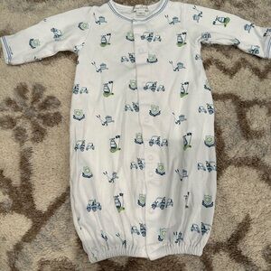 Kissy Kissy Fairway Foursome Blue Convertible Gown